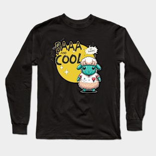 SHEEP, BAA and COOL Long Sleeve T-Shirt